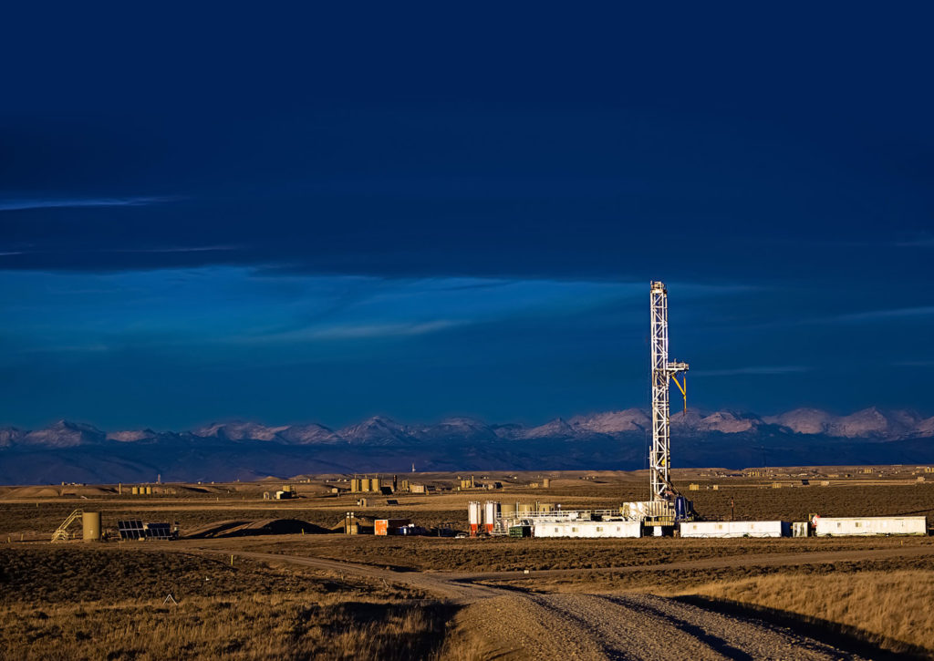 Wide view of Jonah's operations in Wyoming
